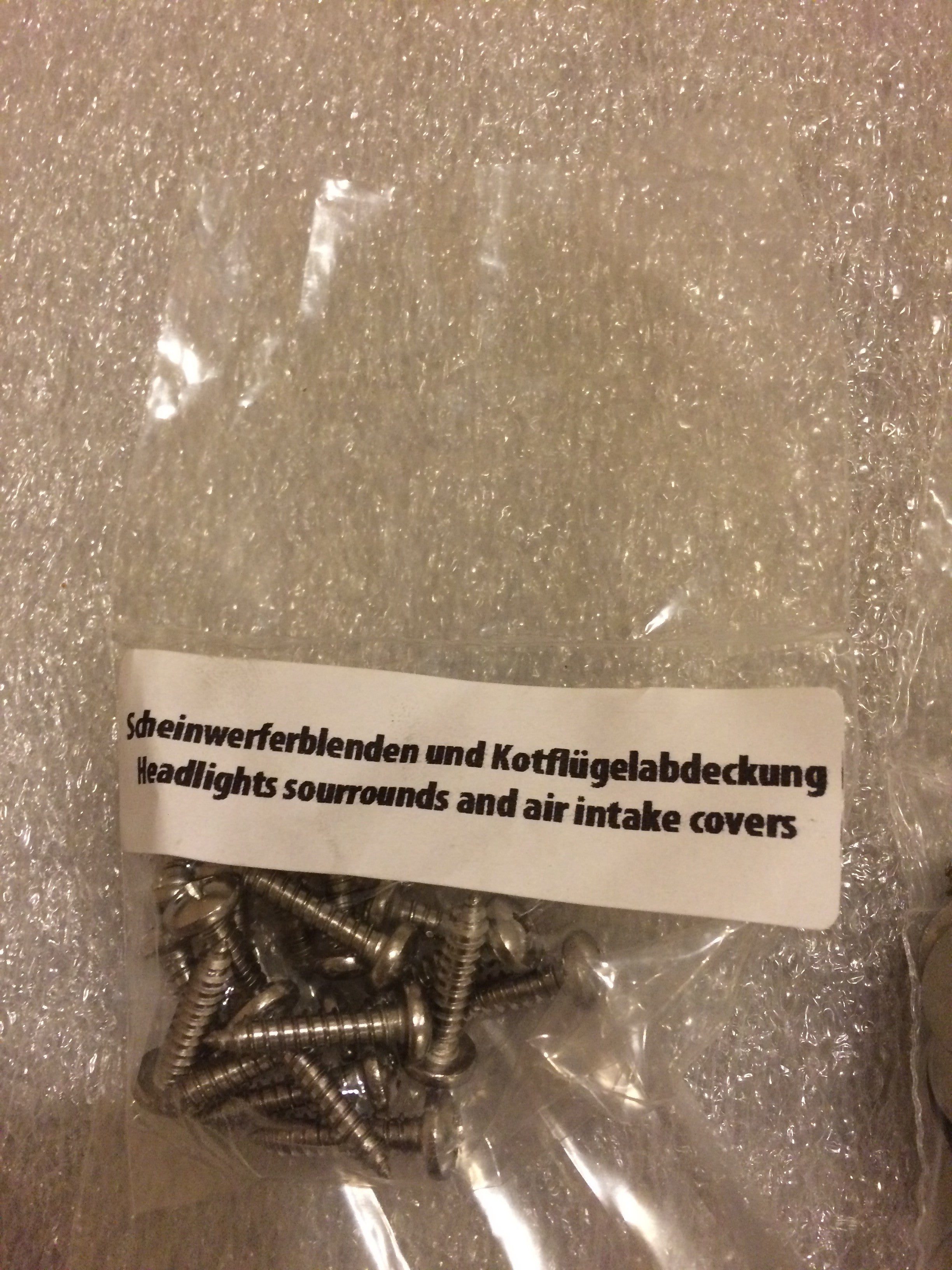 Defender 90 Station Wagon Stainless Hardware Kit (Exterior)