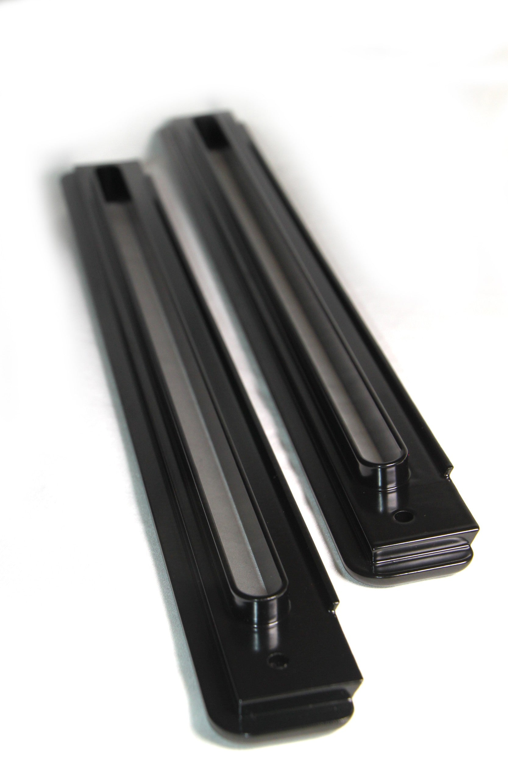 Defender Demister/Defrost Dash Vent Trim (14.5") - for Land Rover Defender 90/110/130 (solid aluminum, set of 2)