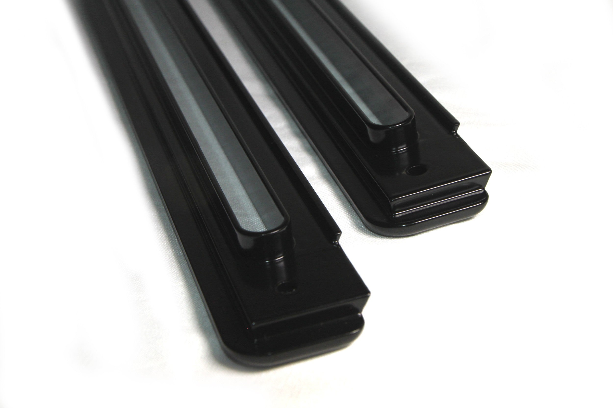 Defender Demister/Defrost Dash Vent Trim (14.5") - for Land Rover Defender 90/110/130 (solid aluminum, set of 2)