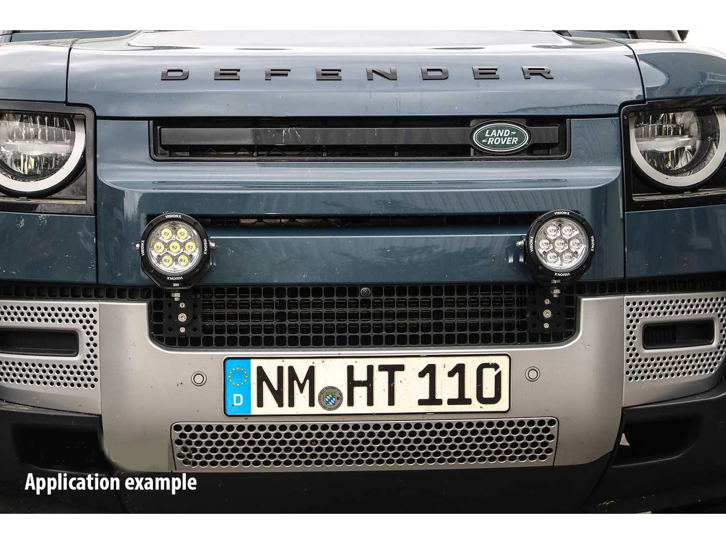 NEW Defender, Auxiliary Light Brackets - for Land Rover [L663 from Mod