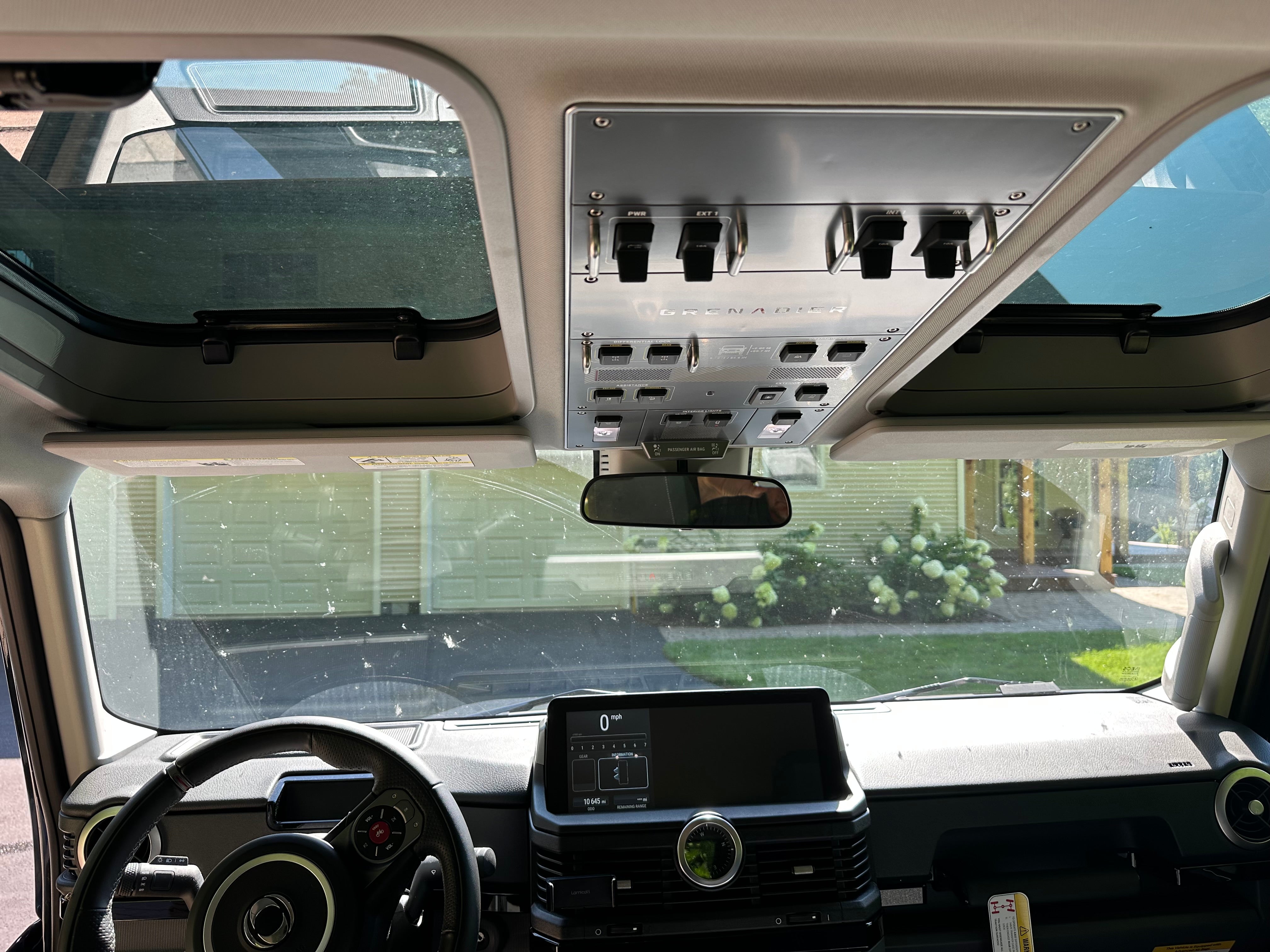INEOS Grenadier - Sun Visor Mirror