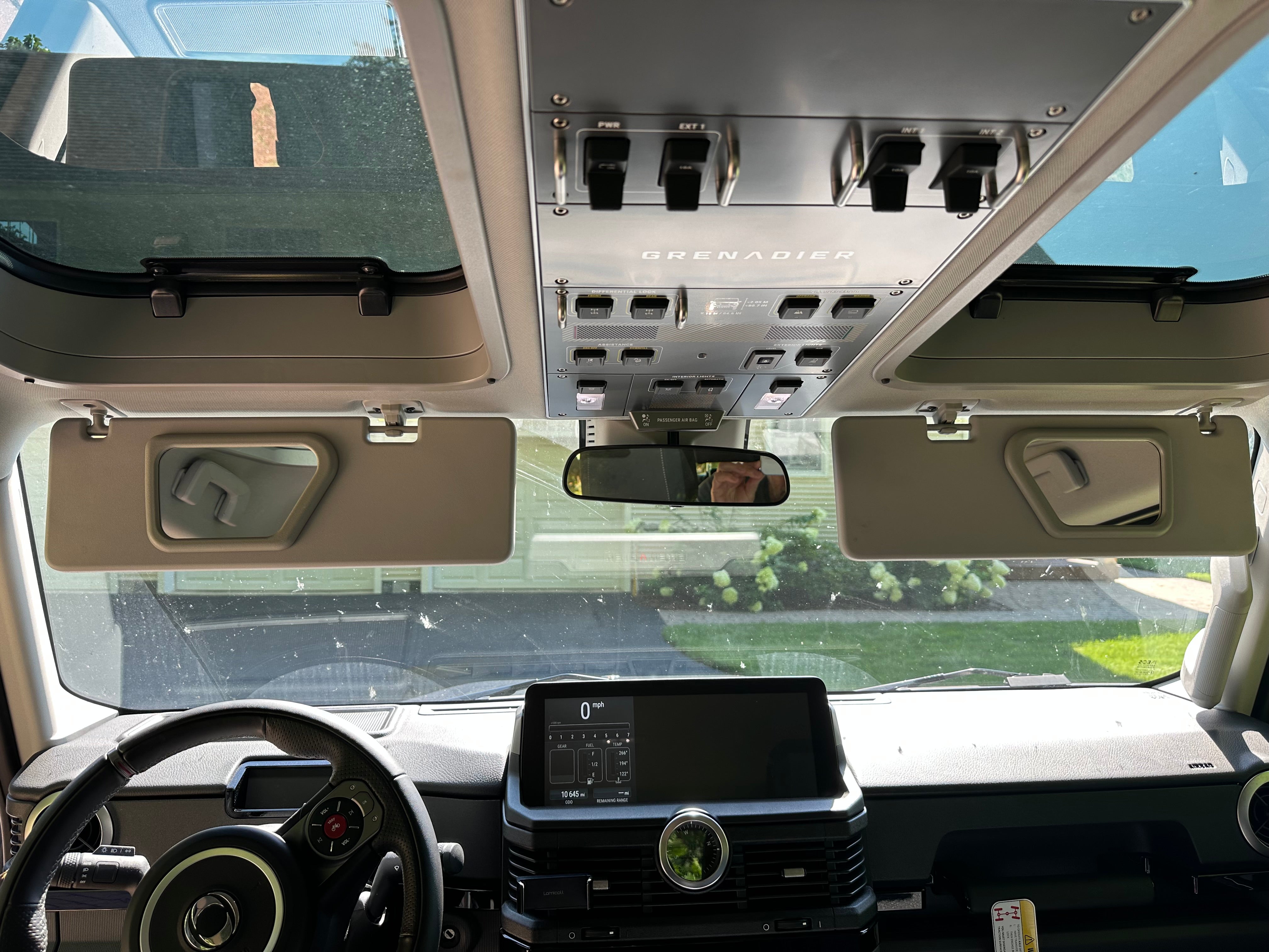 INEOS Grenadier - Sun Visor Mirror