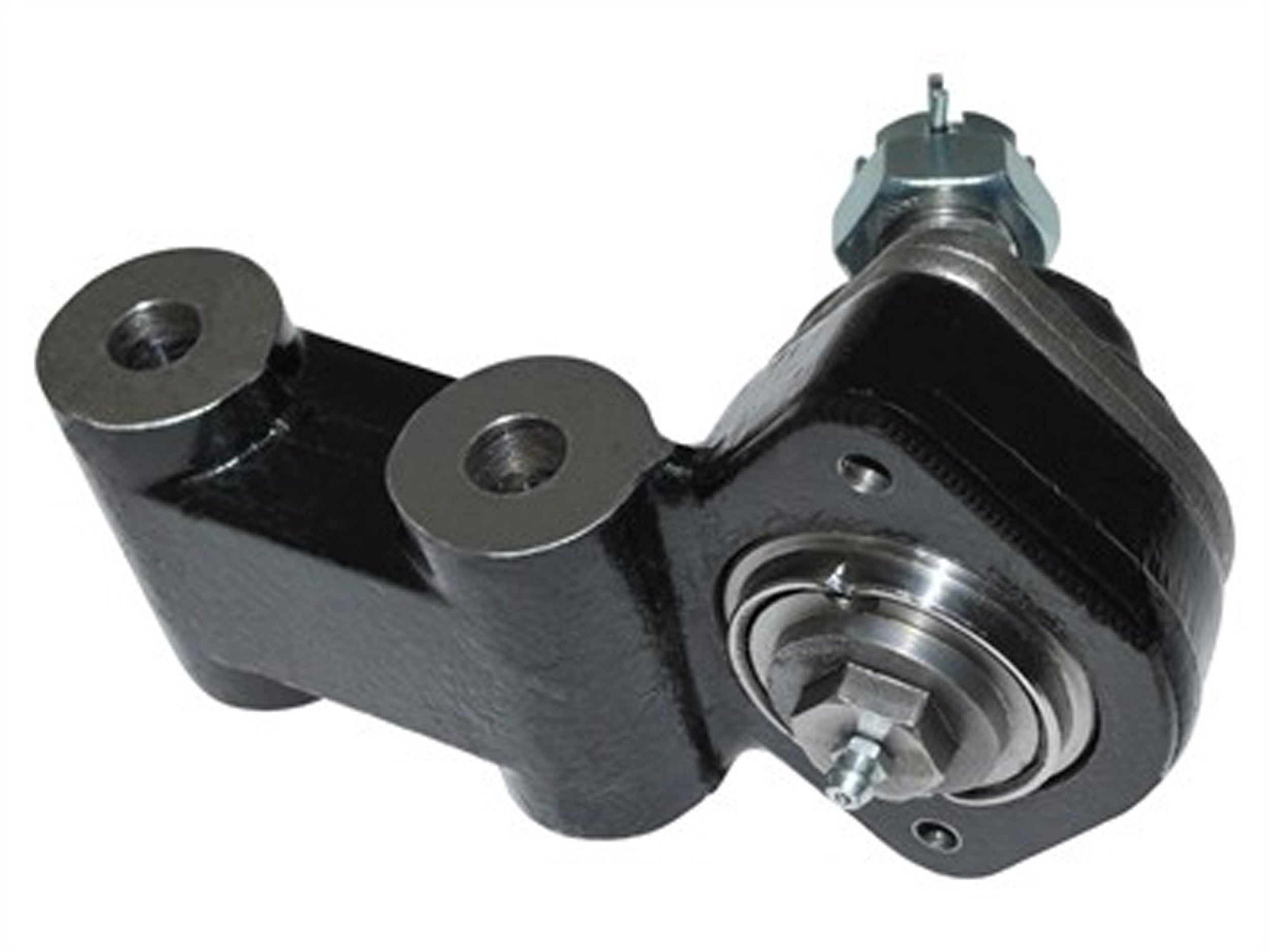 Axle bridge joint (A-arm / A-frame ball joint) greaseable with 45° operating range - for Land Rover Defender/Discovery