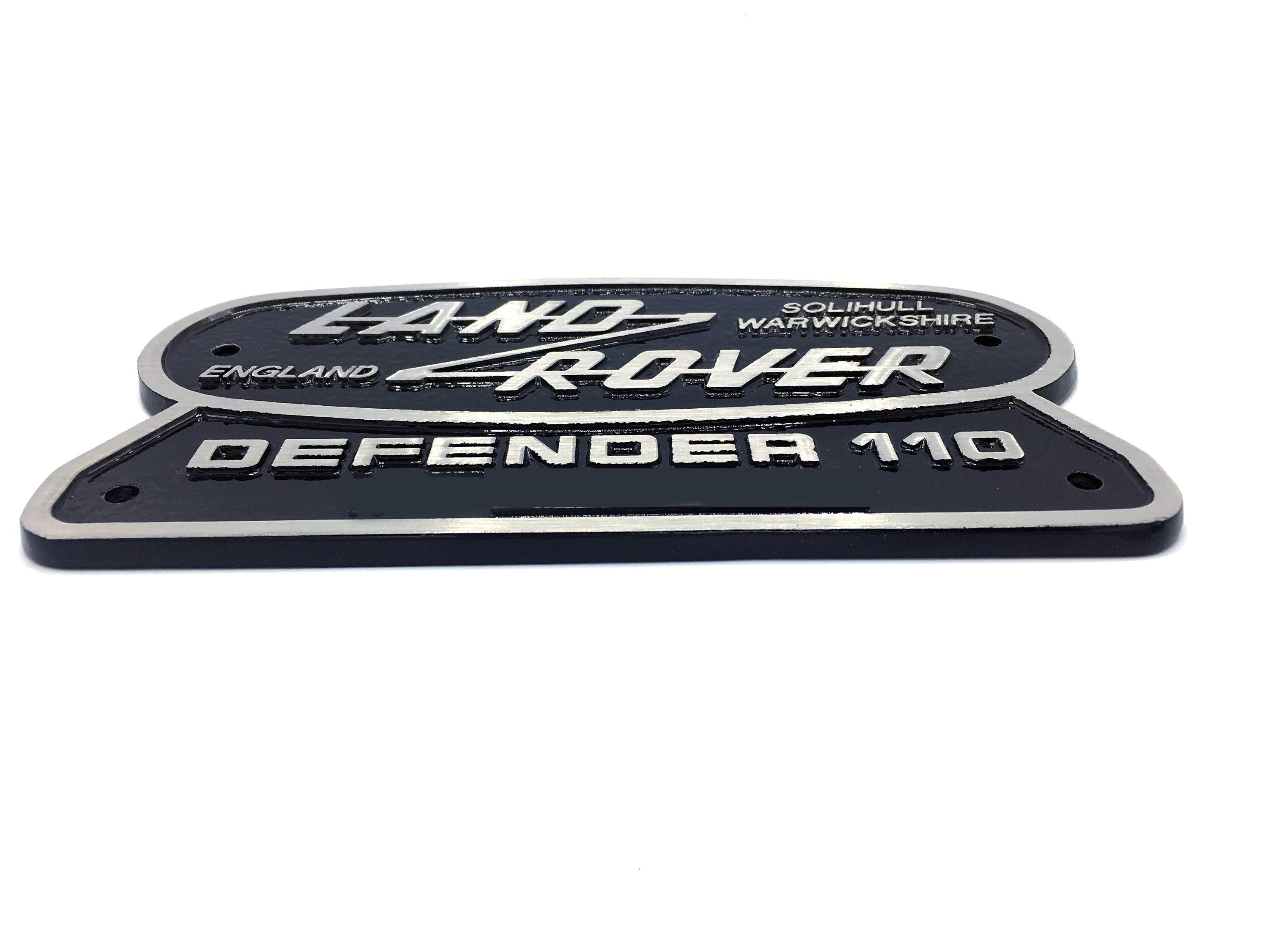 "Land Rover 110" Oval Badge (Cast Aluminum)