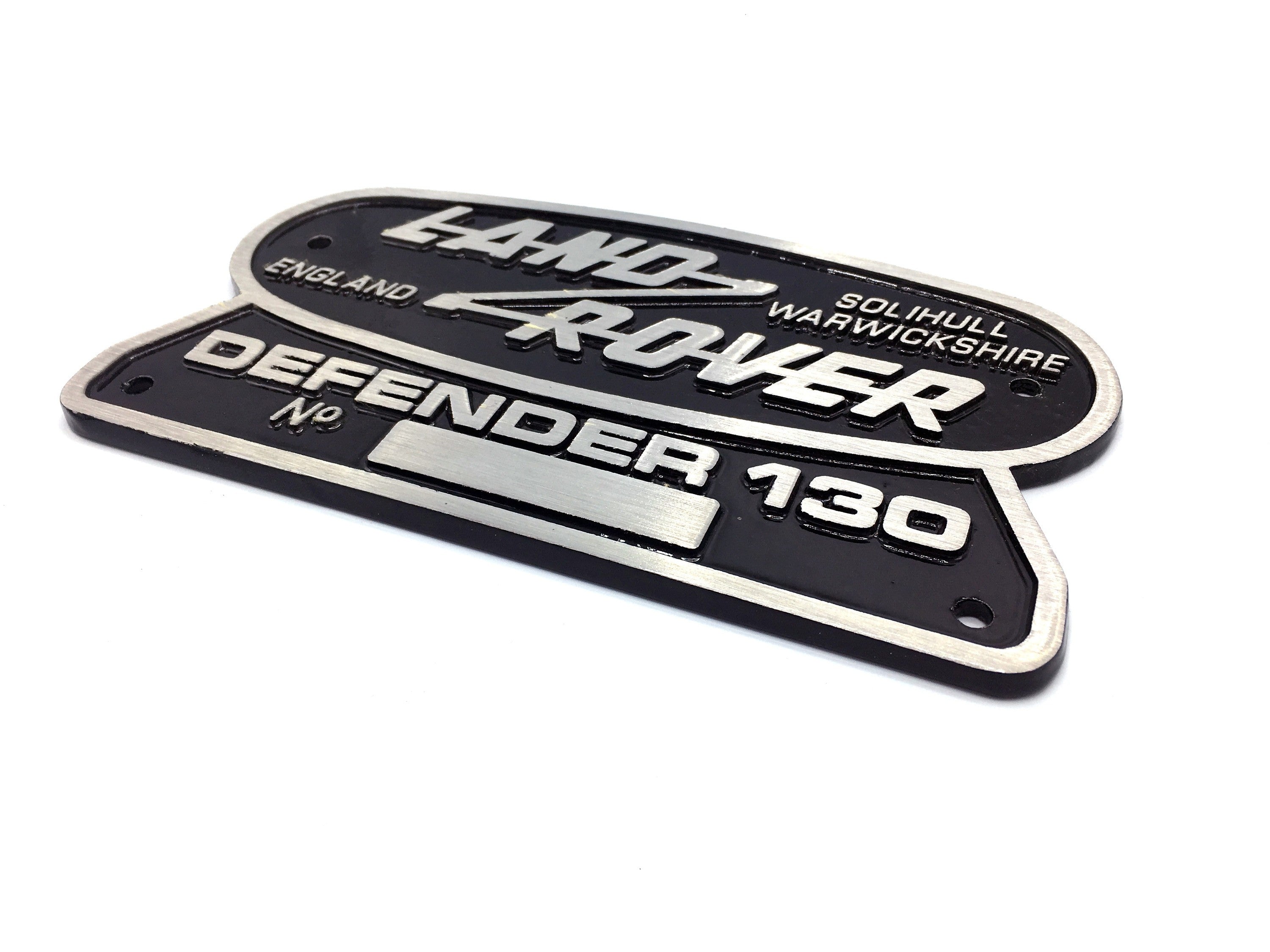 "Land Rover 130" Oval Badge (Cast Aluminum)