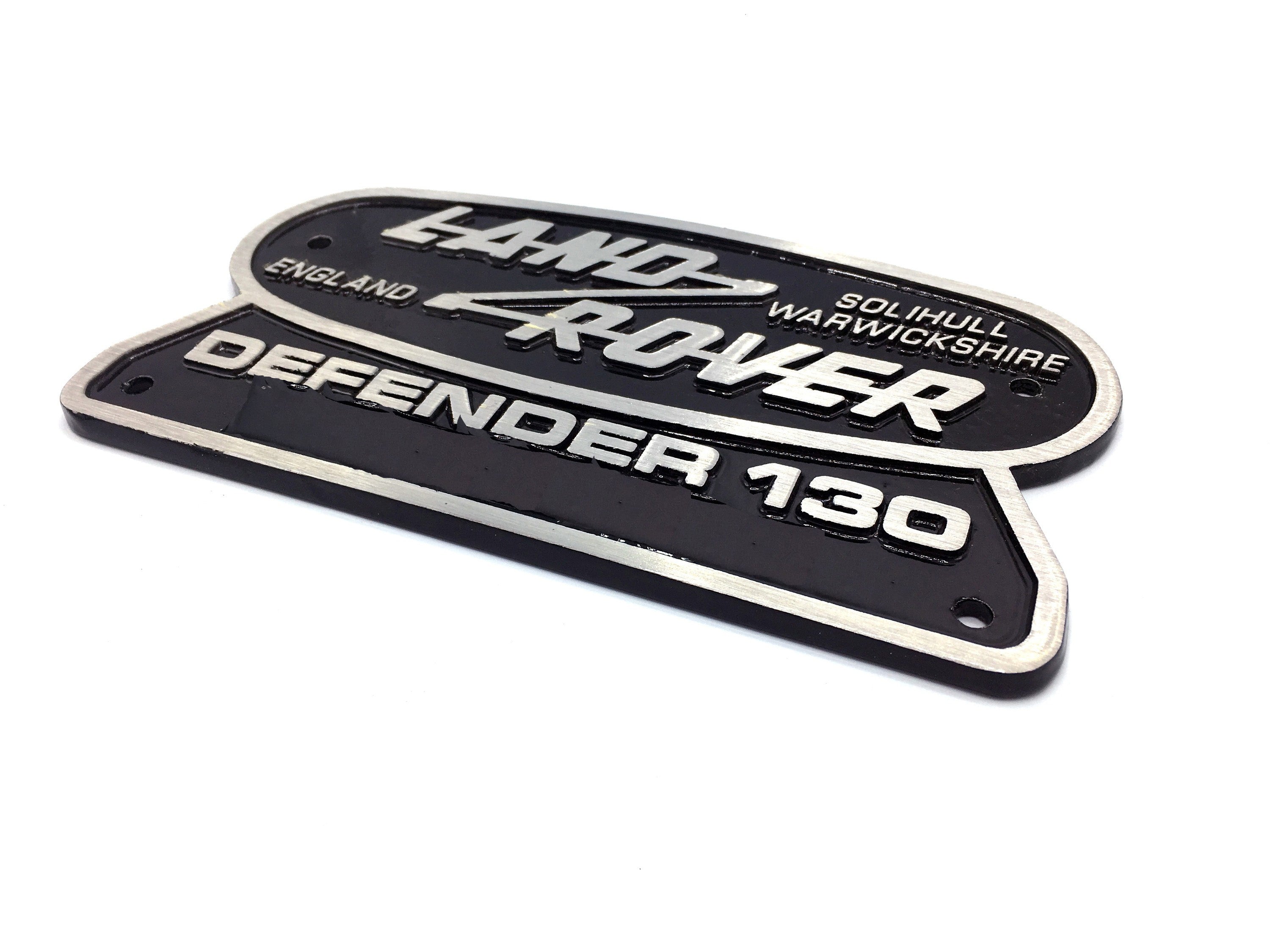 "Land Rover 130" Oval Badge (Cast Aluminum)