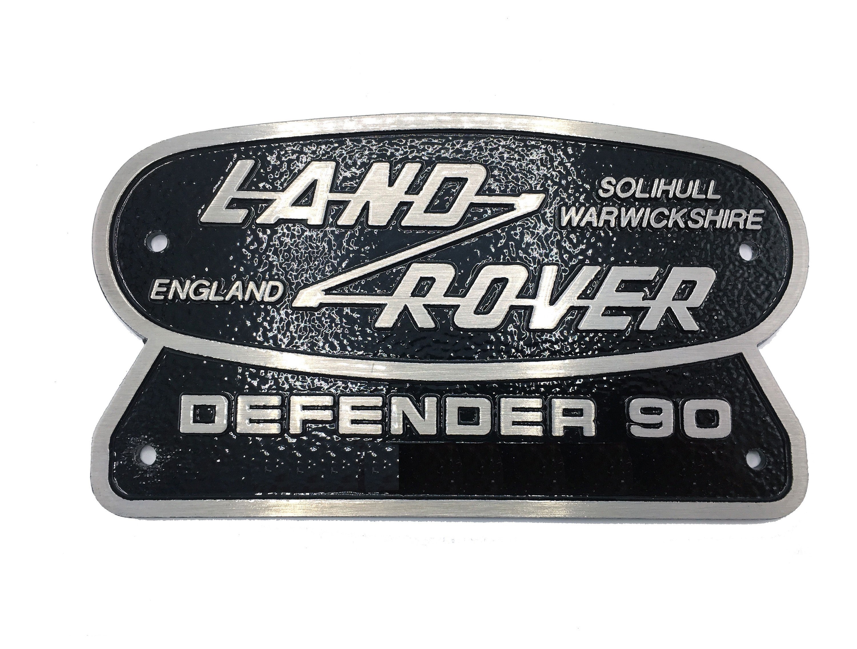 "Land Rover 90" Oval Badge (Cast Aluminum)