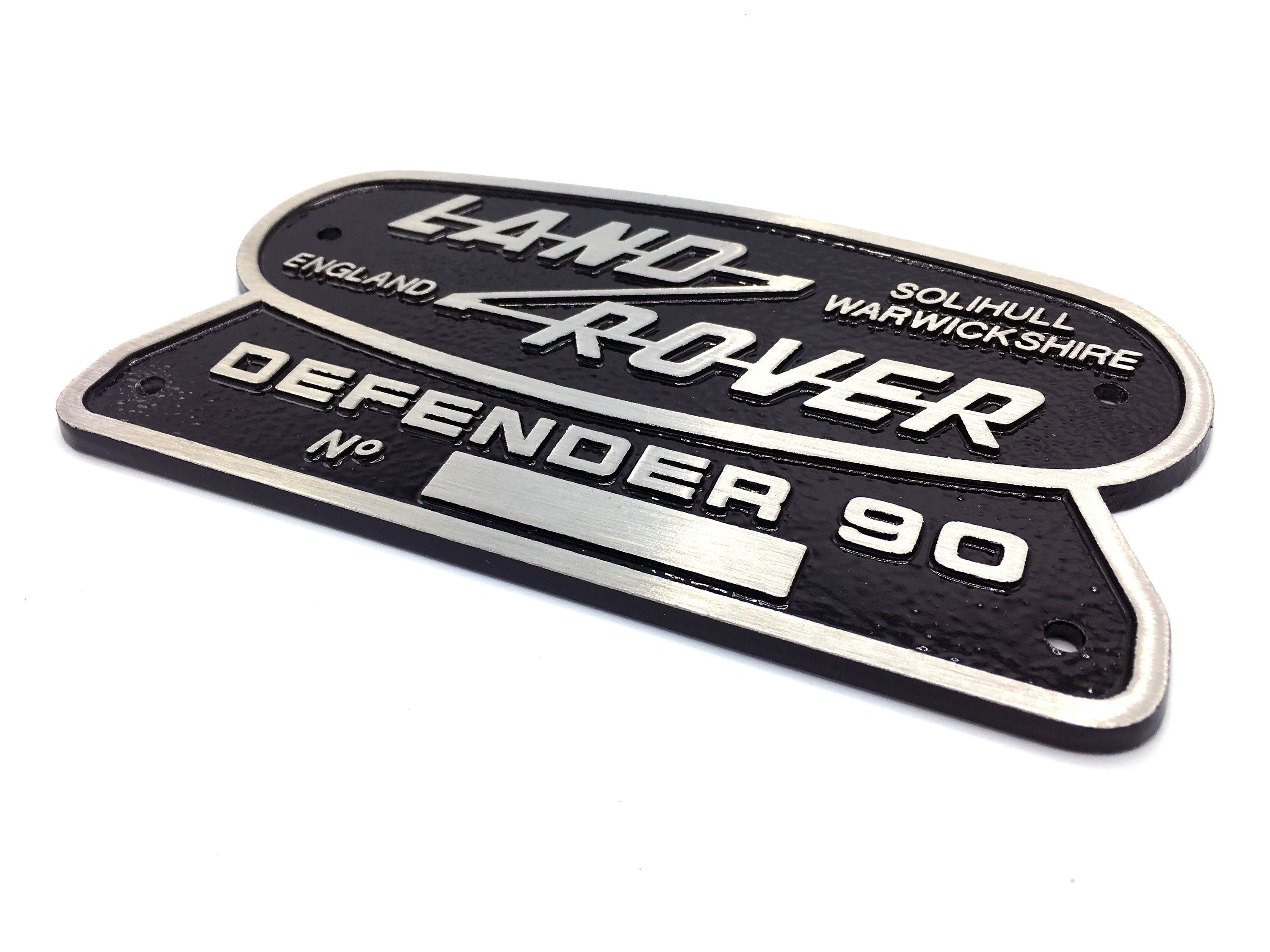 "Land Rover 90" Oval Badge (Cast Aluminum)