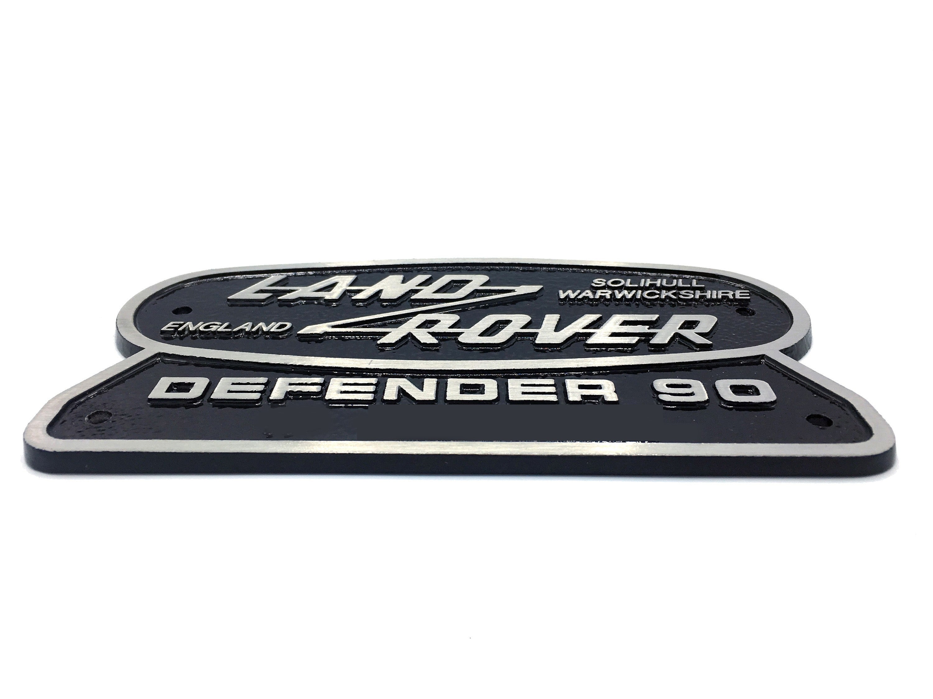 "Land Rover 90" Oval Badge (Cast Aluminum)