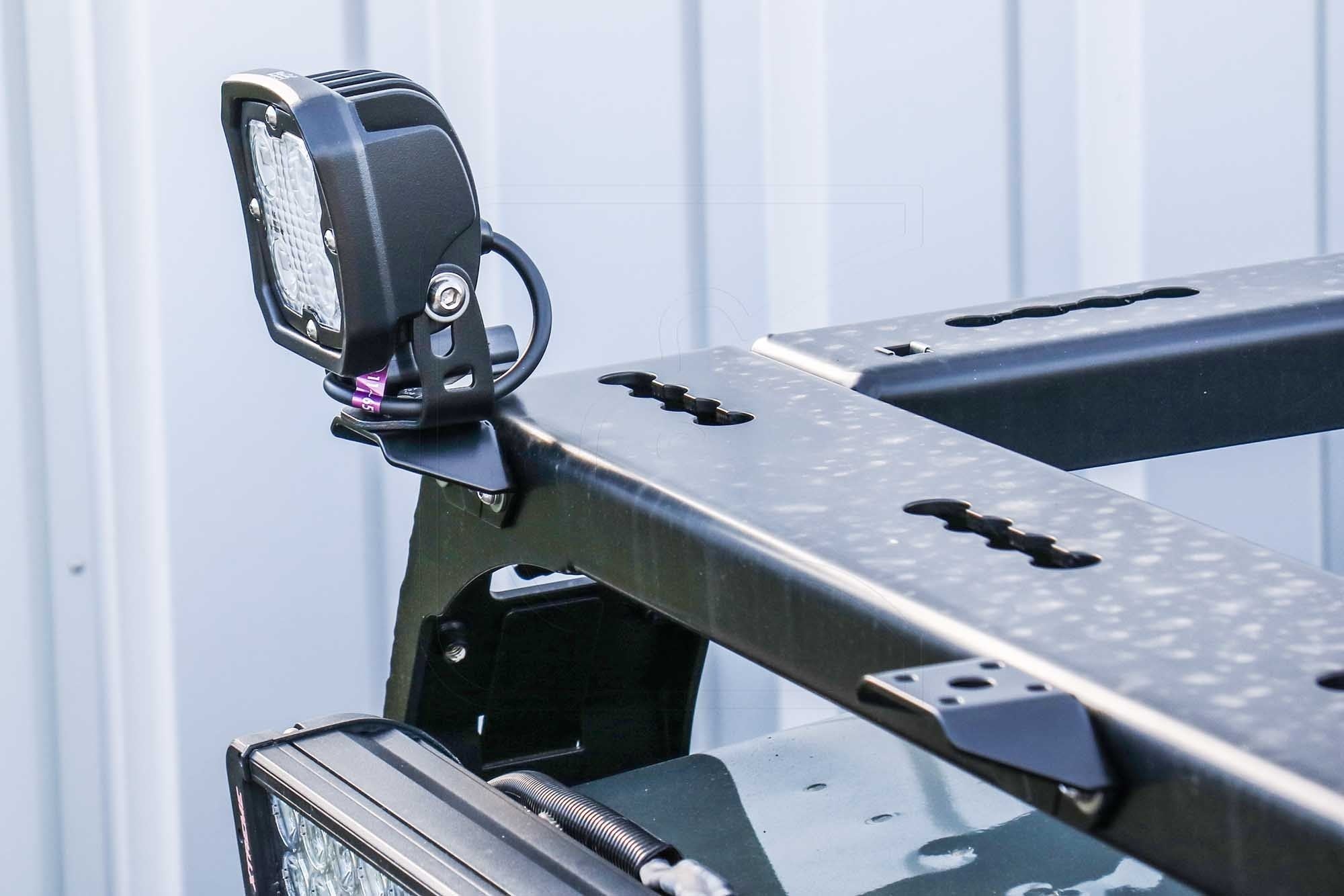 CargoBear Roof Rack - Bracket for 'Connector Bar' or smaller worklights (EACH BRACKET SOLD INDIVIDUALLY)