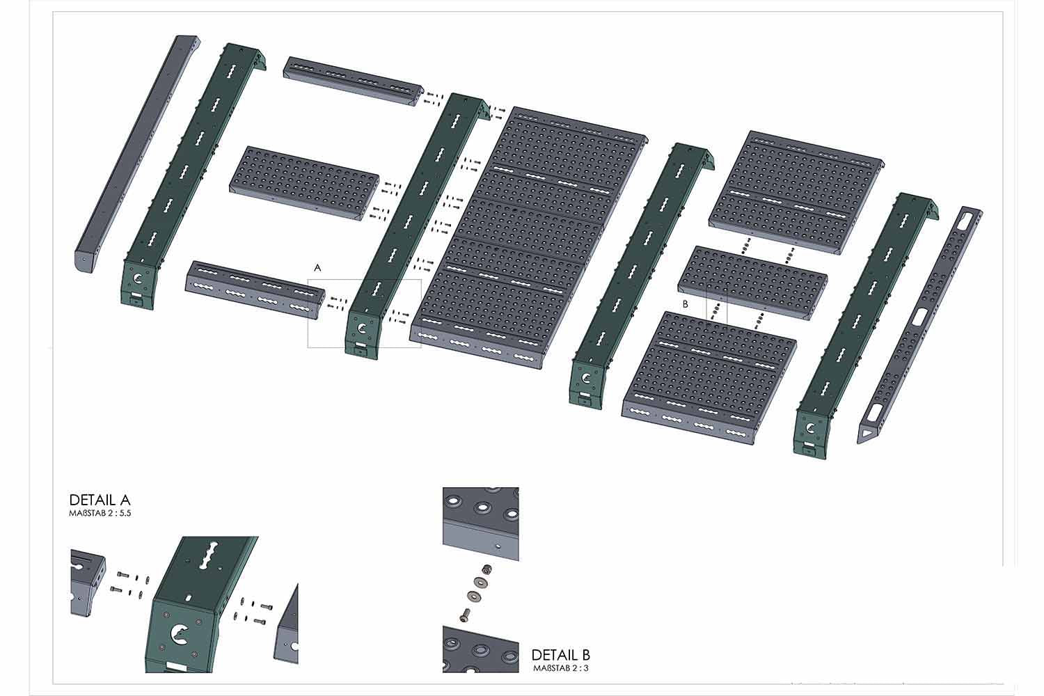 CargoBear 2.0 Modular Roof Rack System - for INEOS Grenadier