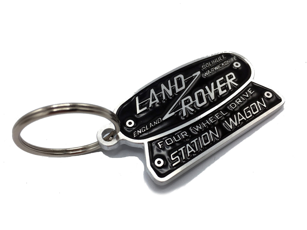 Range Rover Silver Key Chain Land Rover Keychain / Keyring - for Defender 90/110/130, Series II/IIA