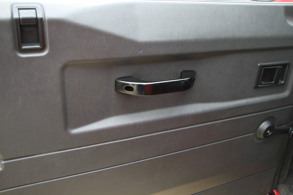 Handles For Rover Defender Interior Door Pull Handles - Land Rover 90/110/130 (solid alu