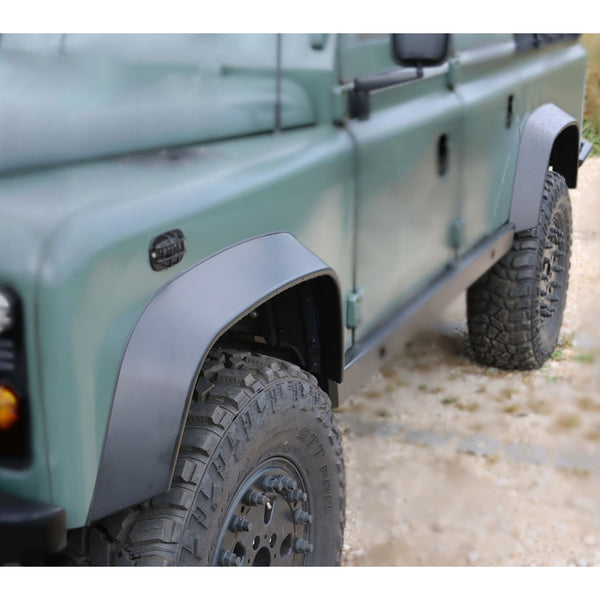 Extra Wide Wheel Arches For Land Rover Defender – UK Made LR647 – Front & Rear Fit-573110