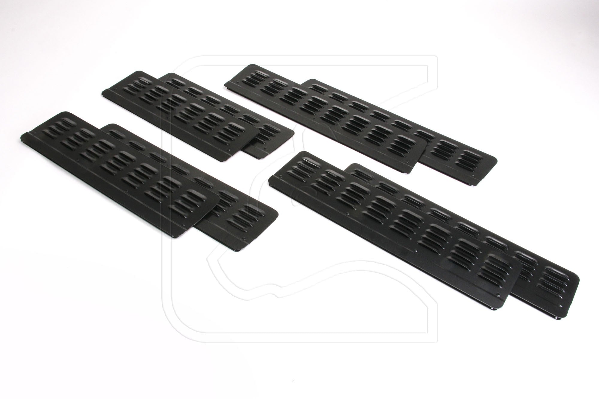 NEW Defender, 2nd Row Doors Window Vents/Screens - for Land Rover 110/130 (set of 2) [L663 from Model Year 2020+]