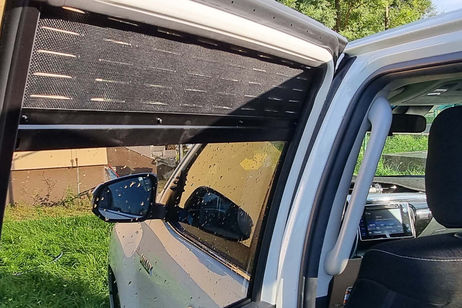 Rear Door Window Vent Screens - Toyota Hilux MY2016+ (set of 2)