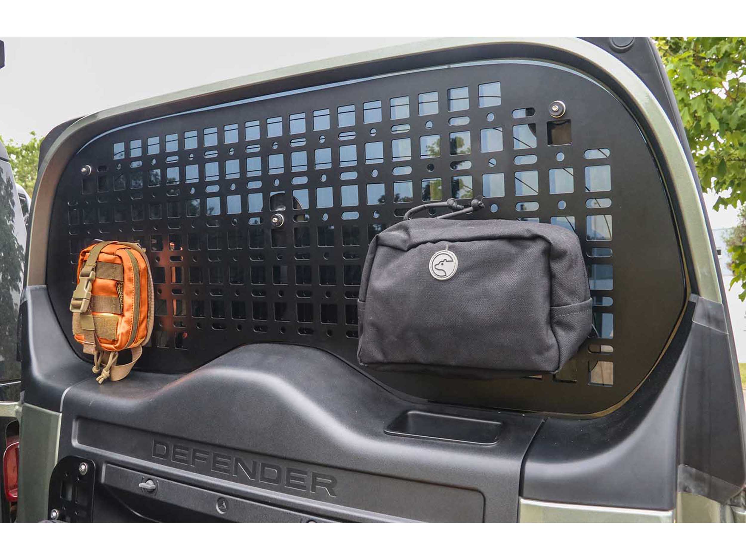 NEW Defender Molle vehicle panel (rear window inside) - for Land Rover [L663 from Model Year 2020+]