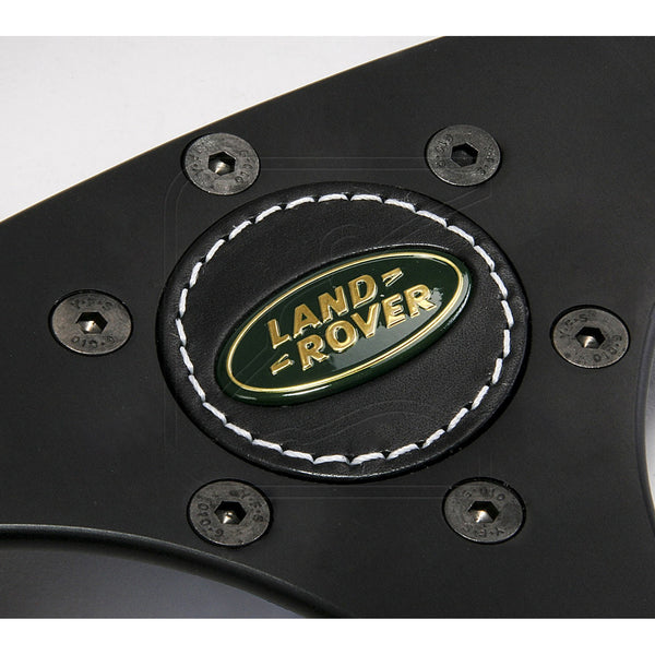 Leather center insert for MOMO Sport steering wheel - for Land Rover D