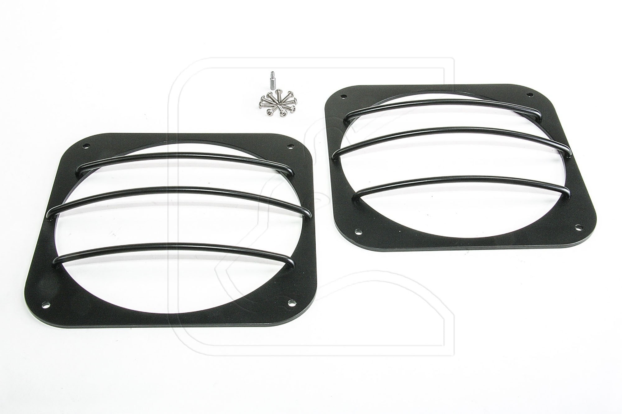 Headlight Protection Grilles - for Land Rover Defender or Series IIA/III (set of 2)