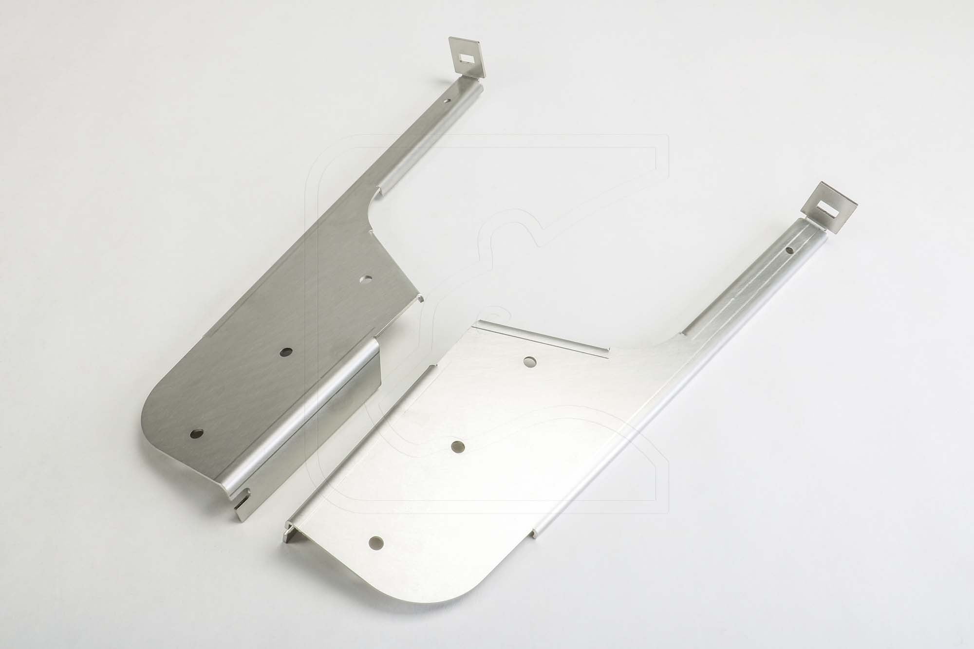Stainless Steel Mud Flap Mounts/Brackets - for Land Rover Defender 110/130