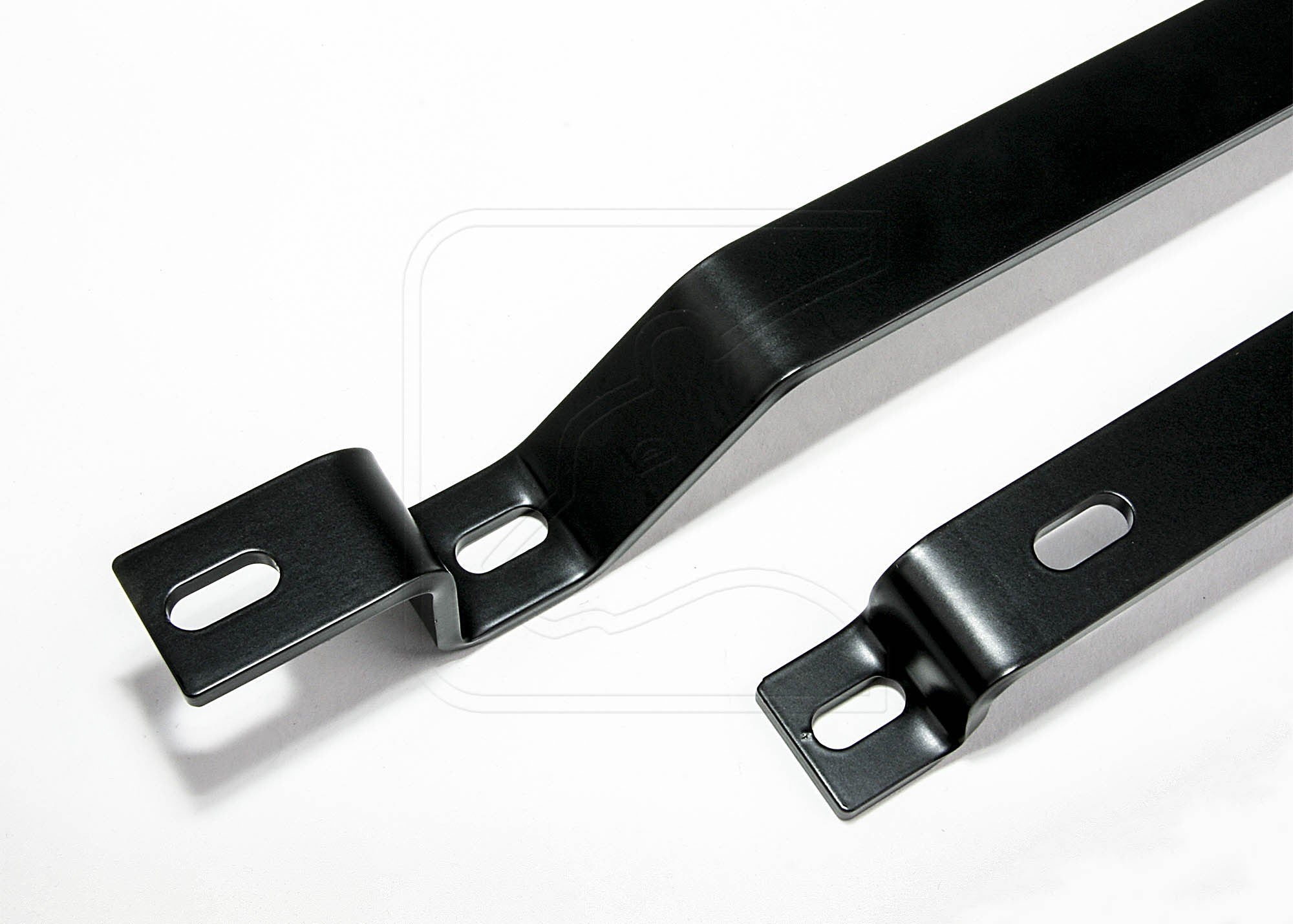 Defender Seat Risers / Rail Extensions - for Land Rover 90/110/130 (stainless steel & black powdercoated)
