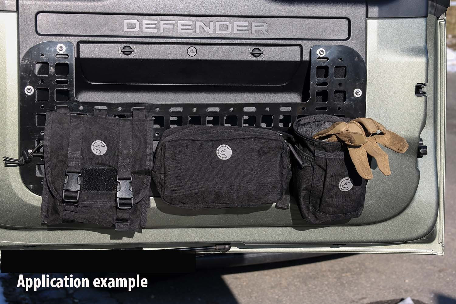 NEW Defender, Tailgate Organizer / Rear Door & Storage Bags - for Land Rover [L663 from Model Year 2020+]