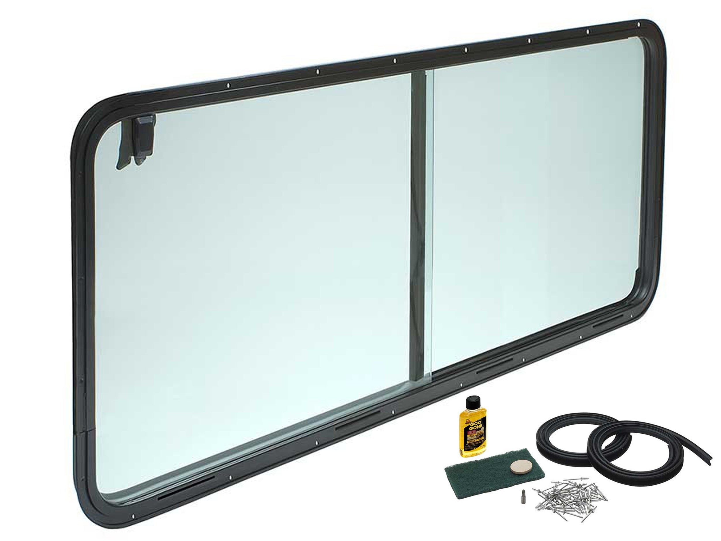 Anti-Rattle Window Channel Kit (for Station Wagon / Rear Sliding Windows) - for Land Rover 90/110 [Garrison]
