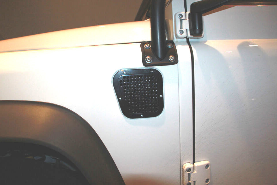 Defender Side Intake Vent Grille - for Land Rover 200Tdi/2.5TD (solid aluminum)