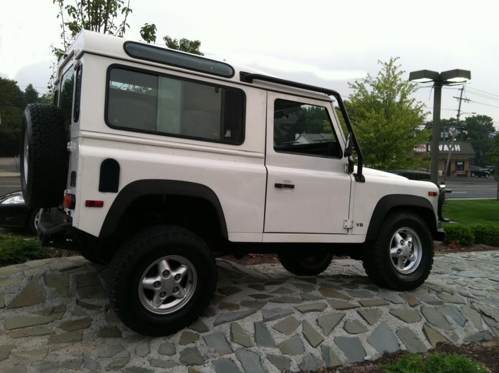 Station Wagon Rear Window Security Screens - for Land Rover 90/110 (se