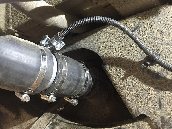 Auxiliary Heater Pick Up Pipe
