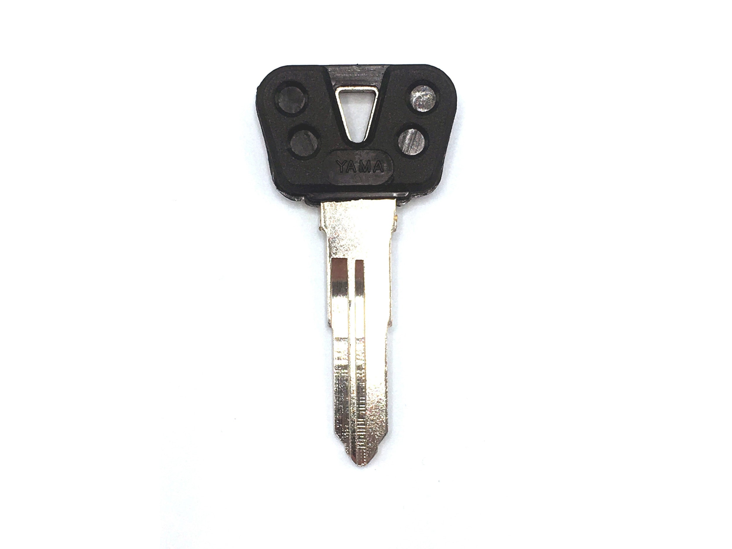 Yamaha TW200 Ignition Key (oem style with plastic head) [2 SLITS, LEFTSIDE]